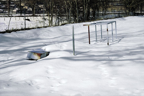 Schneeinstallation, 2003